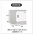 382*372*500mm  + HK$60.- 