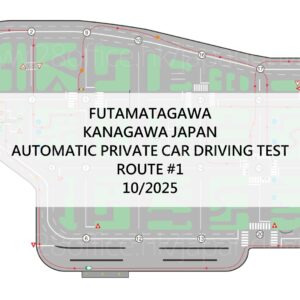 JAPAN DRIVING TEST ROUTE GUIDE 2025/10 - FUTAMATAGAWA ROUTE #1 AUTOMATIC PRIVATE CAR
