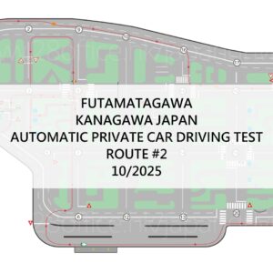 JAPAN DRIVING TEST ROUTE GUIDE 2025/10 - FUTAMATAGAWA ROUTE #2 AUTOMATIC PRIVATE CAR